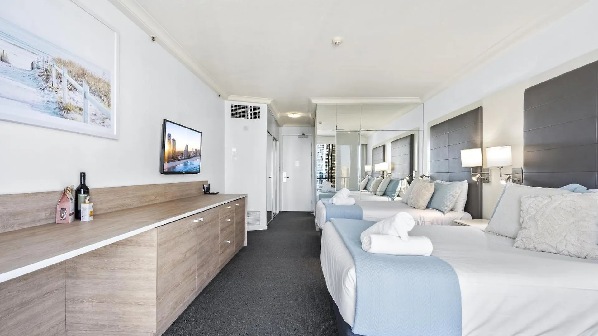 Daire Modern Twin Units In Surfers Paradise - Q Stay Gold Coast Avustralya
