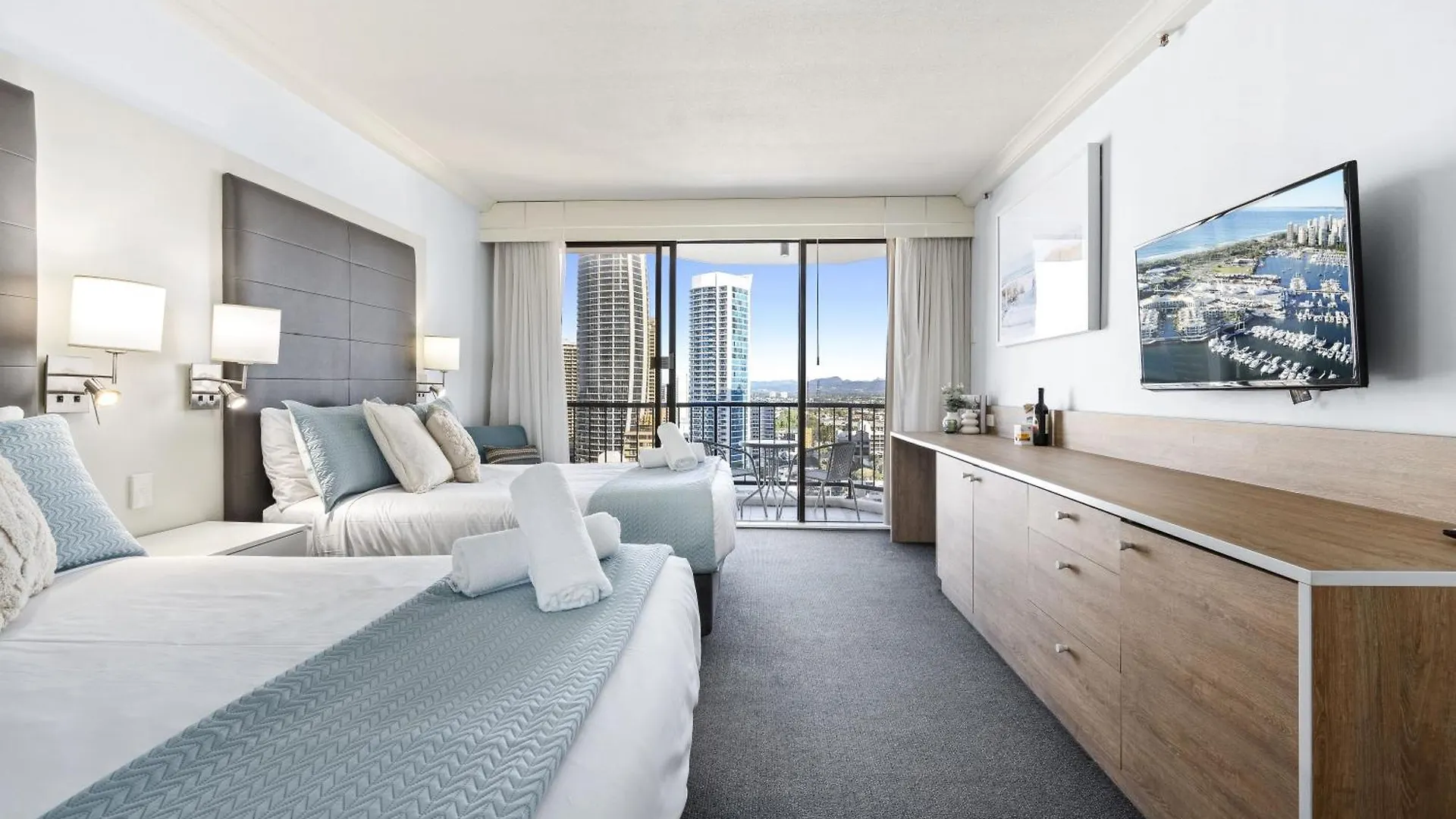 Modern Twin Units In Surfers Paradise - Q Stay Gold Coast Daire